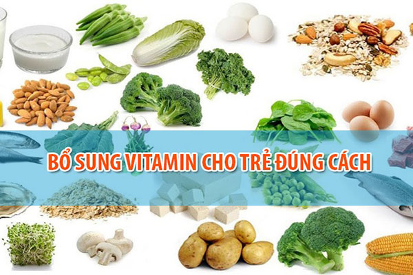 cách bổ sung vitamin cho trẻ đúng cách