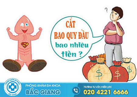 Chi phí cắt bao quy đầu là bao nhiêu?