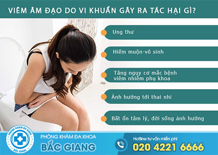 Tác hại của bệnh viêm âm đạo